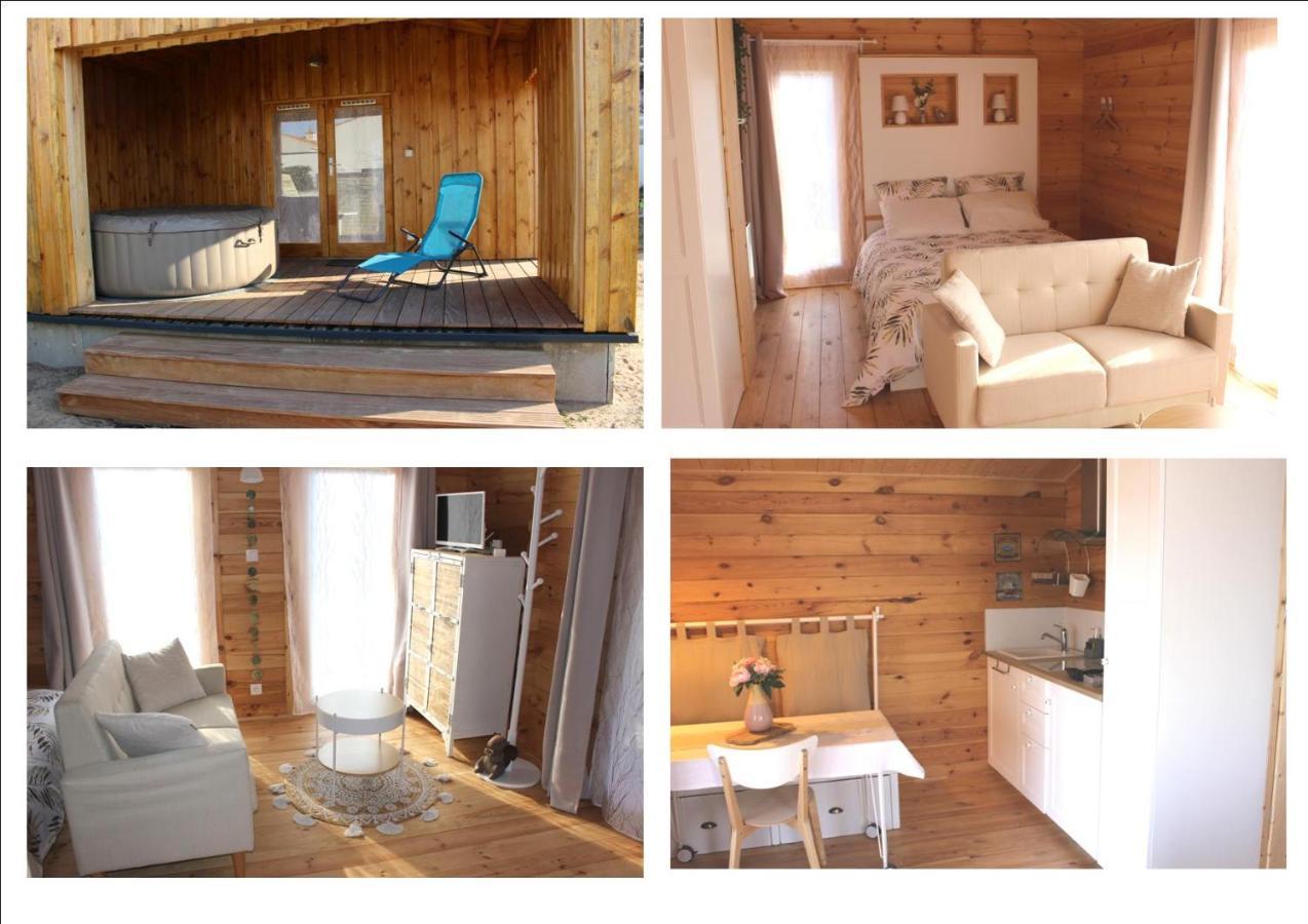 Chalet Esprit Zen Et Nature Avec Spa Сен-Ілер-де-Р'єз Екстер'єр фото